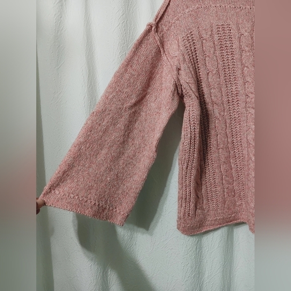 3 X$20 A.n.a. Womens Long Sleeve Turtleneck sweater size S color rose marl - Picture 3 of 9